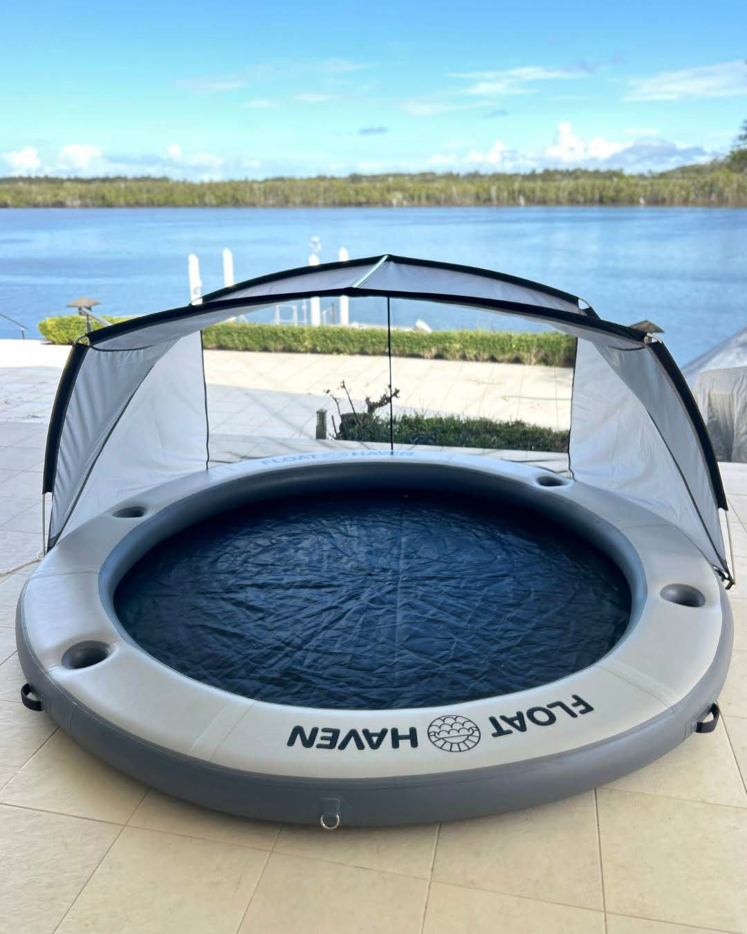 Shade Haven – Portable Shade for the Floating Island