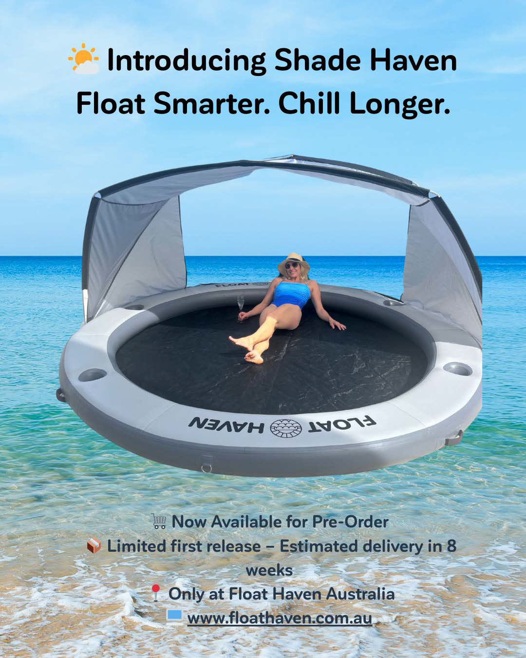 Shade Haven – Portable Shade for the Floating Island