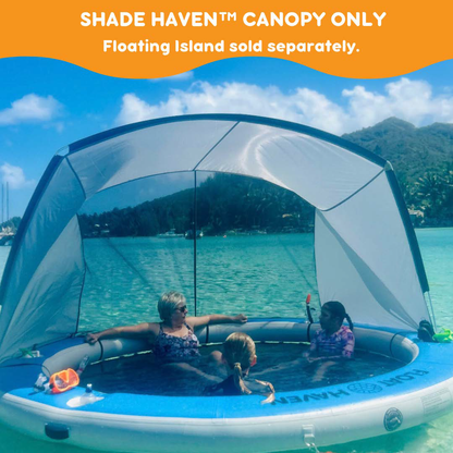 Shade Haven™ – The Ultimate Portable Shade for the Floating Island — Patent Pending (AU 2025906027)