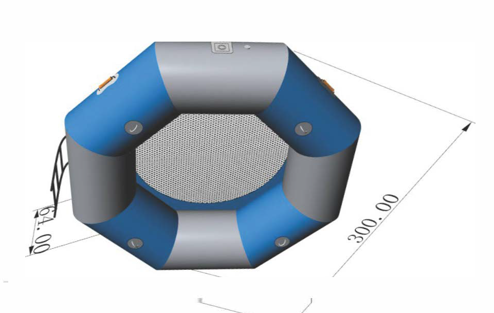 3M SEA TRAMPOLINE - Inflatable Water Trampoline
