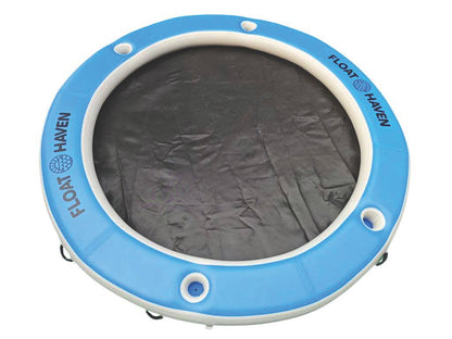 SEA POOL – 3M Large Round Inflatable River Float - Floating Island - Water Hammock - Float Haven
