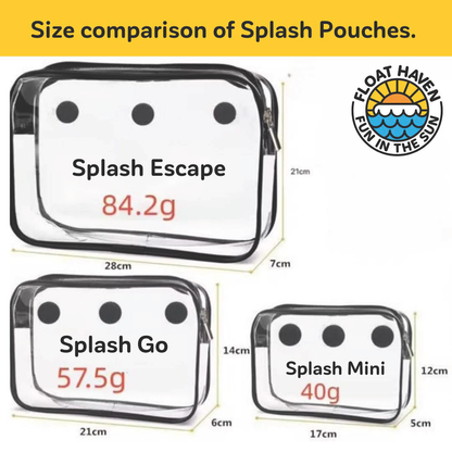 Splash Mini + Splash Go + Splash Escape waterproof Pouch Trio